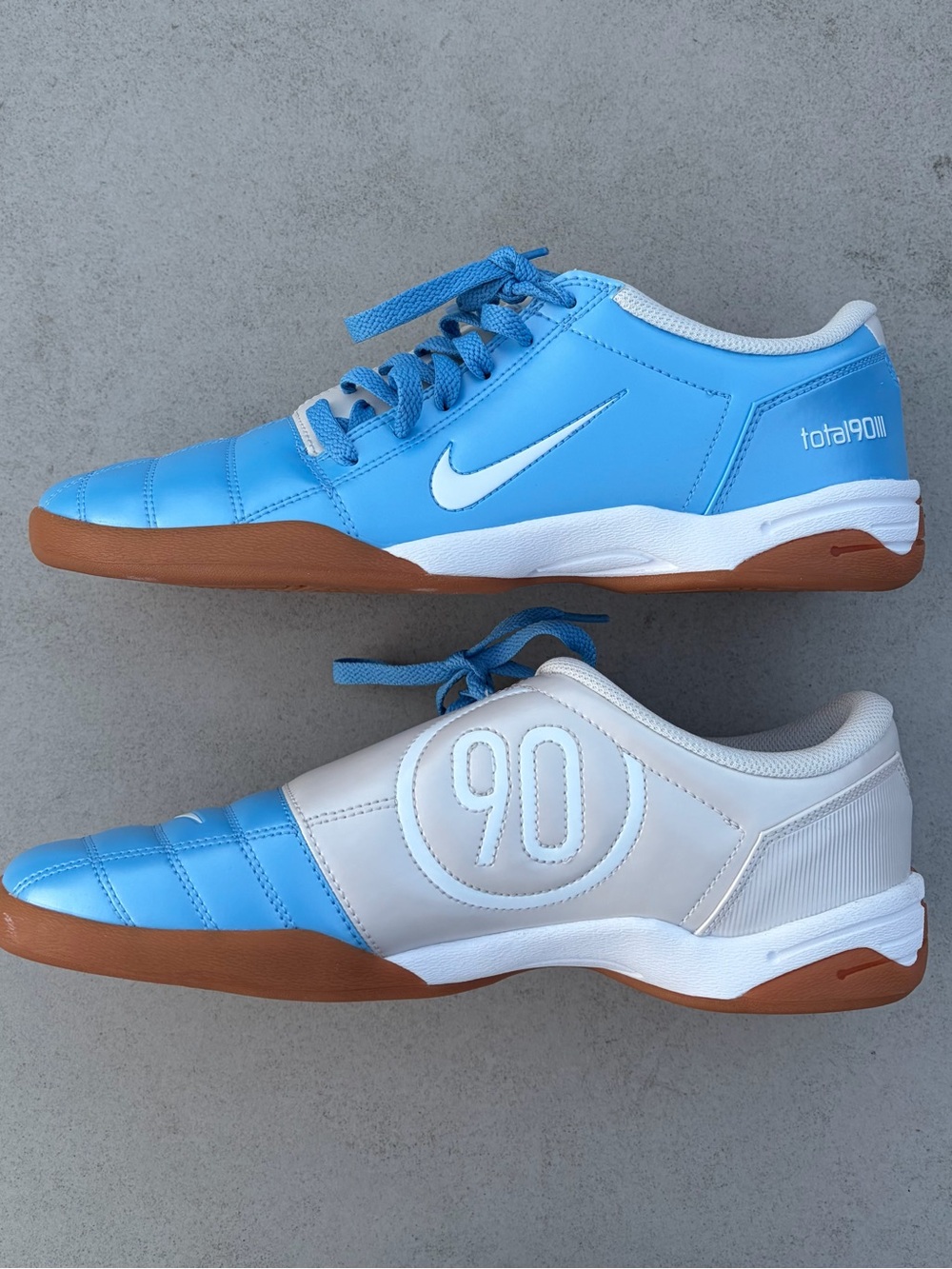 Nike Men’s Total 90 Indoor Sneakers - Blue/White